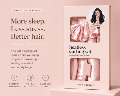 Curly Night Heatless Curling Set