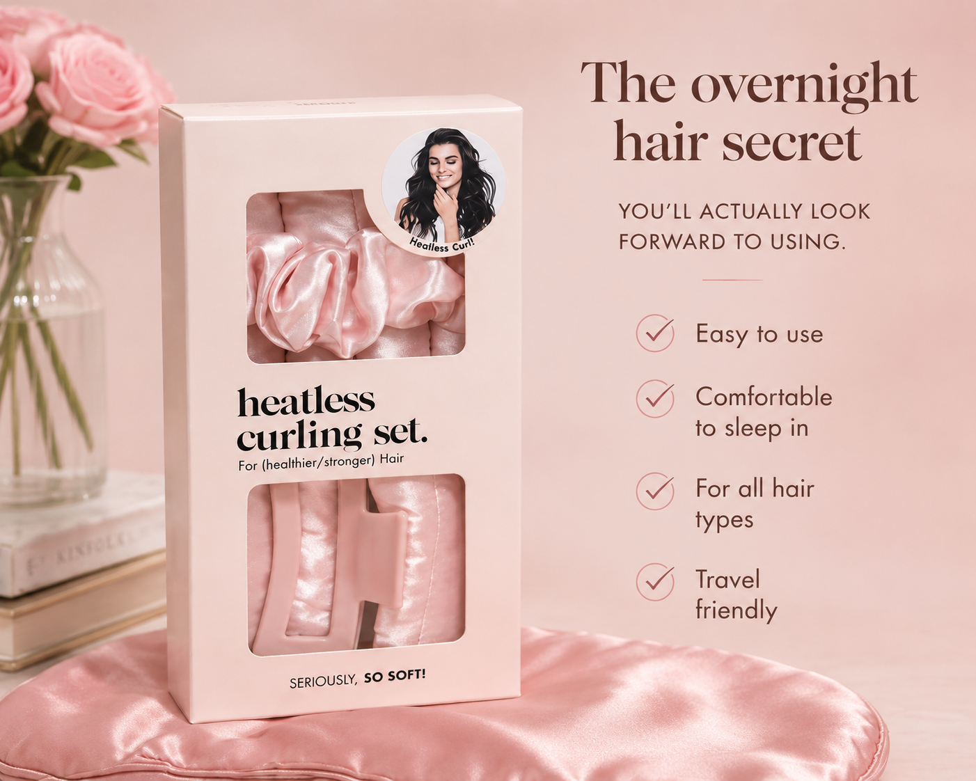 Curly Night Heatless Curling Set